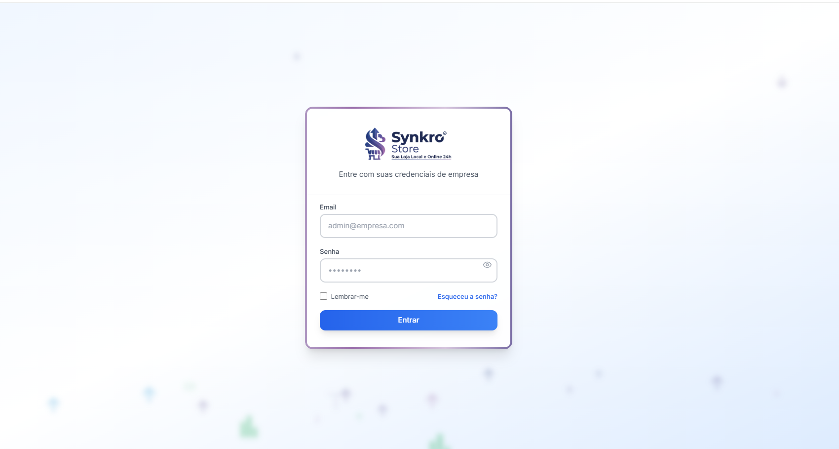 Synkro - Sistema para Lojas